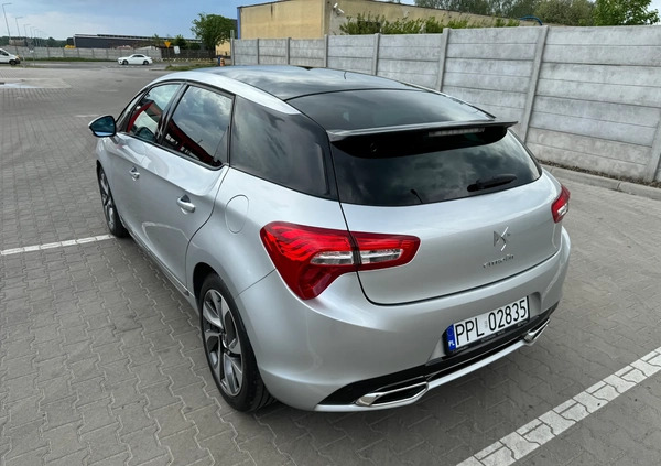 Citroen DS5 cena 51500 przebieg: 99140, rok produkcji 2015 z Pleszew małe 154